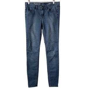 Madewell Medium Wash Stretchy Denim Leggings - 27